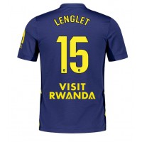 Stroje piłkarskie Atletico Madrid Clement Lenglet #15 Koszulka Wyjazdowej 2025-26 Krótki Rękaw